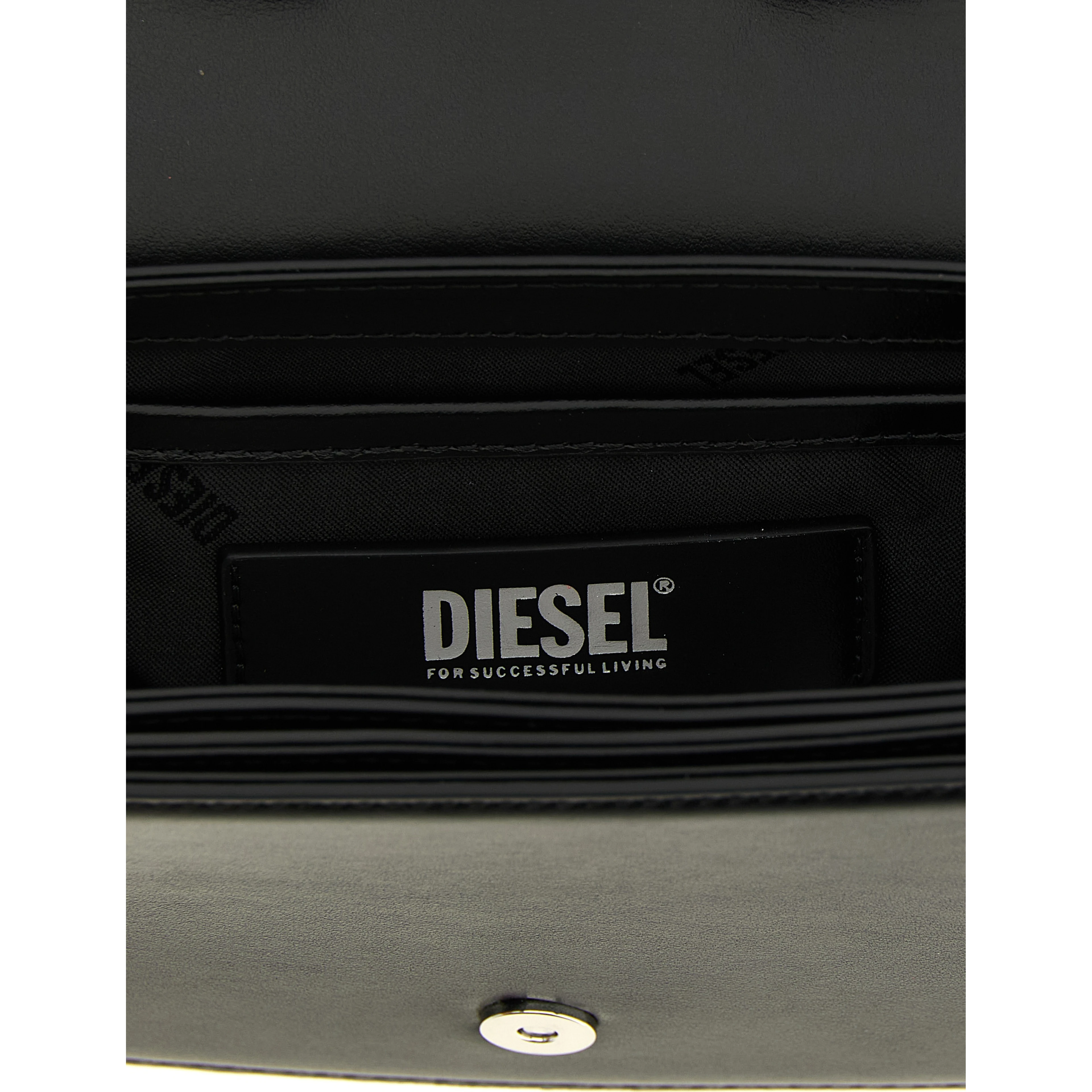 Black Cowhide Shoulder Bag