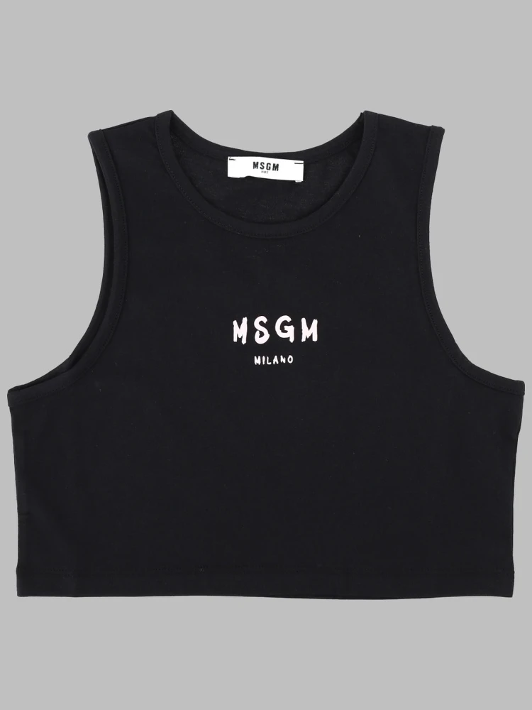 cropped jersey top girl