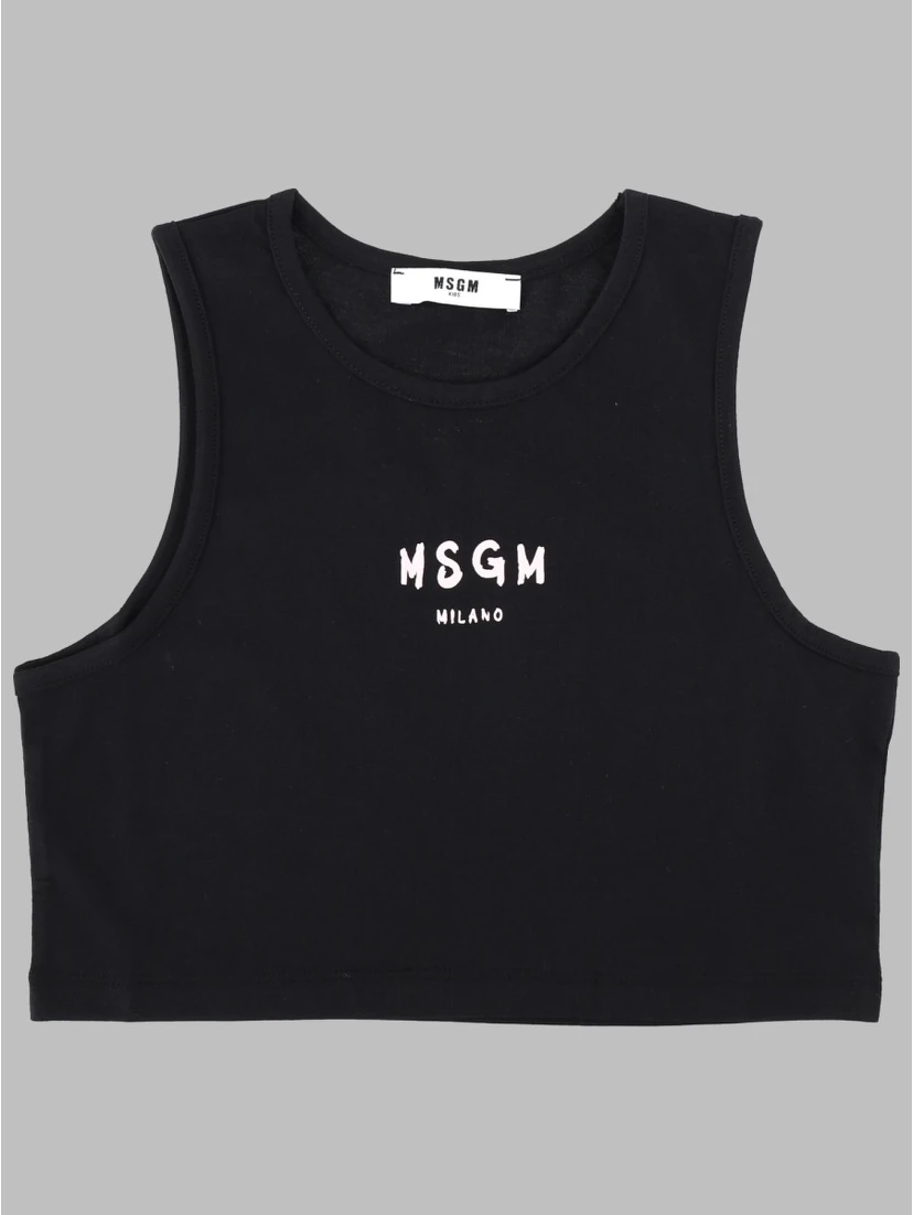 cropped jersey top girl