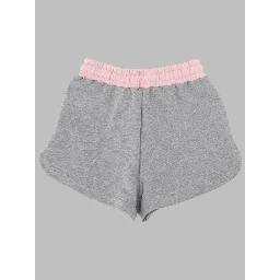 fleece shorts girl