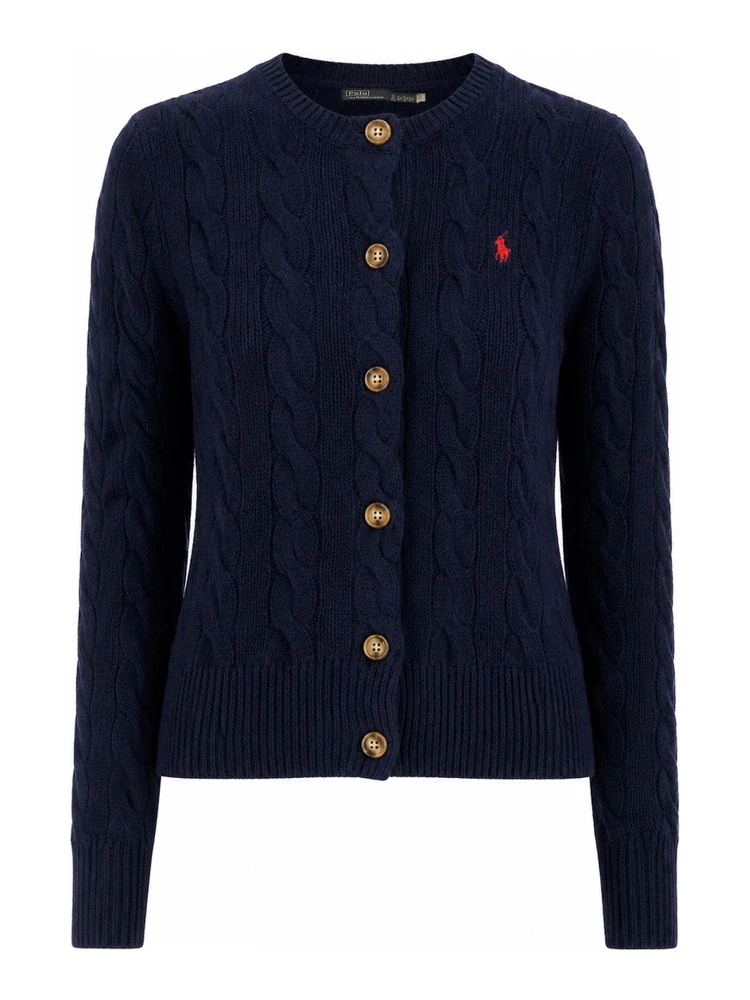 CARDIGAN A TRECCE