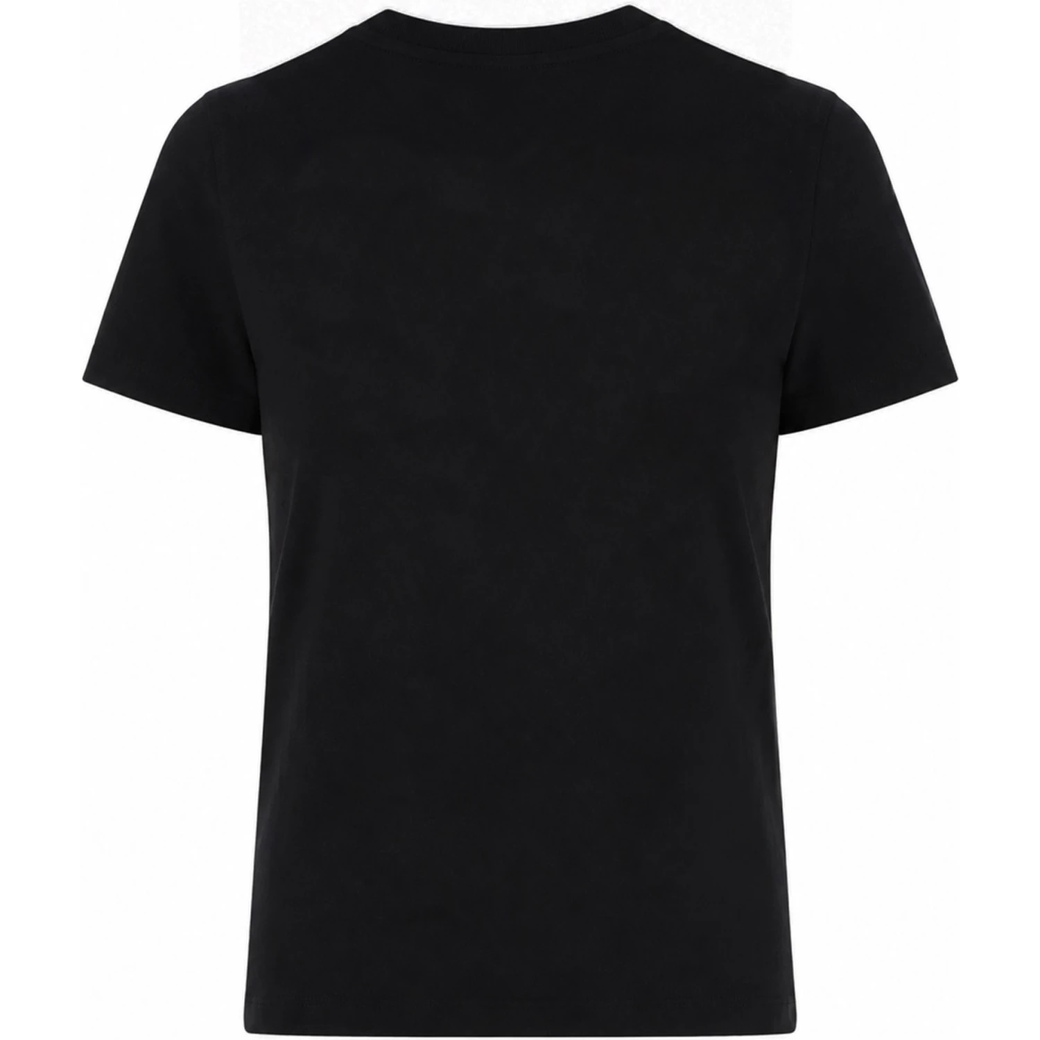 T-SHIRT WITH LOGO AND RHINESTONES