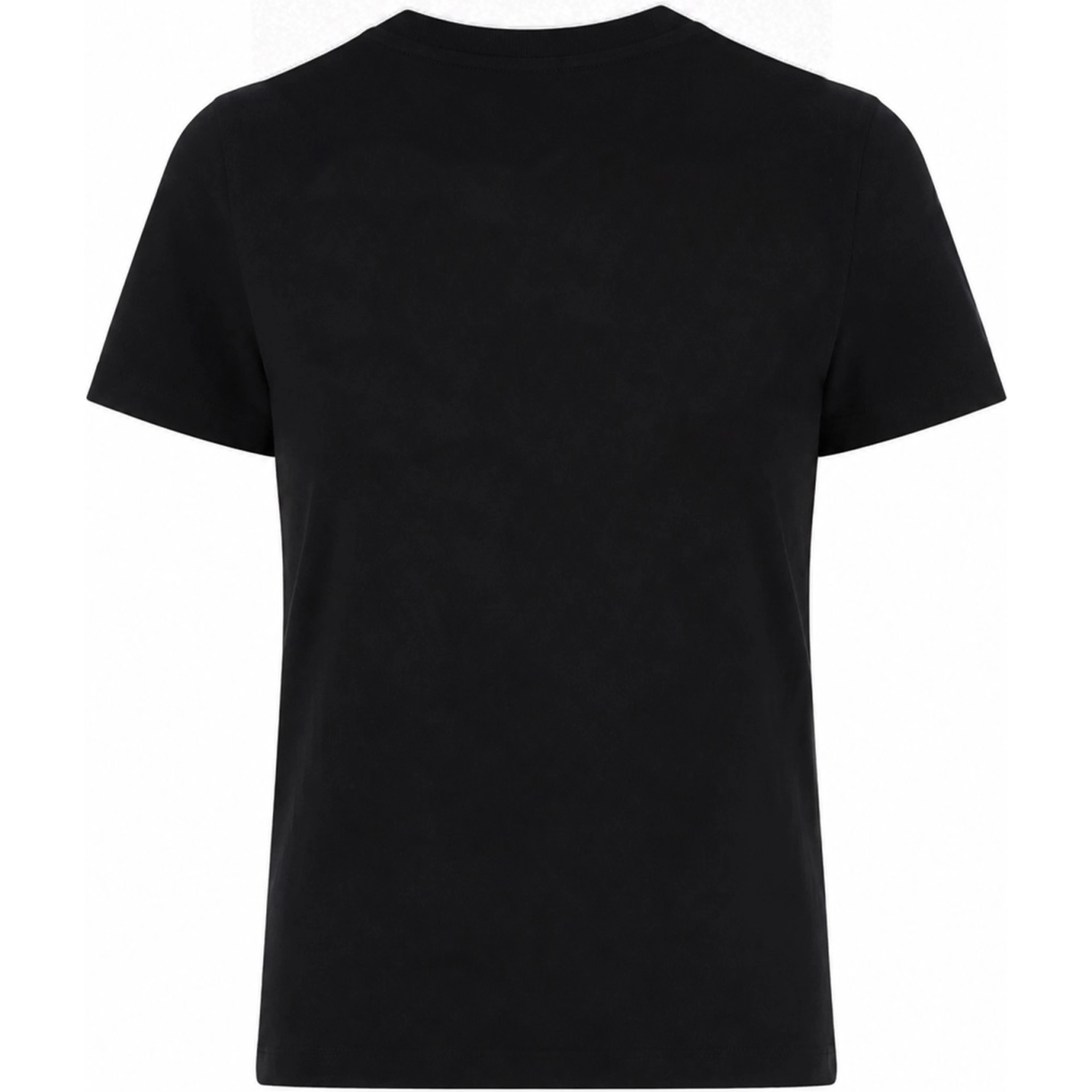T-SHIRT WITH LOGO AND RHINESTONES