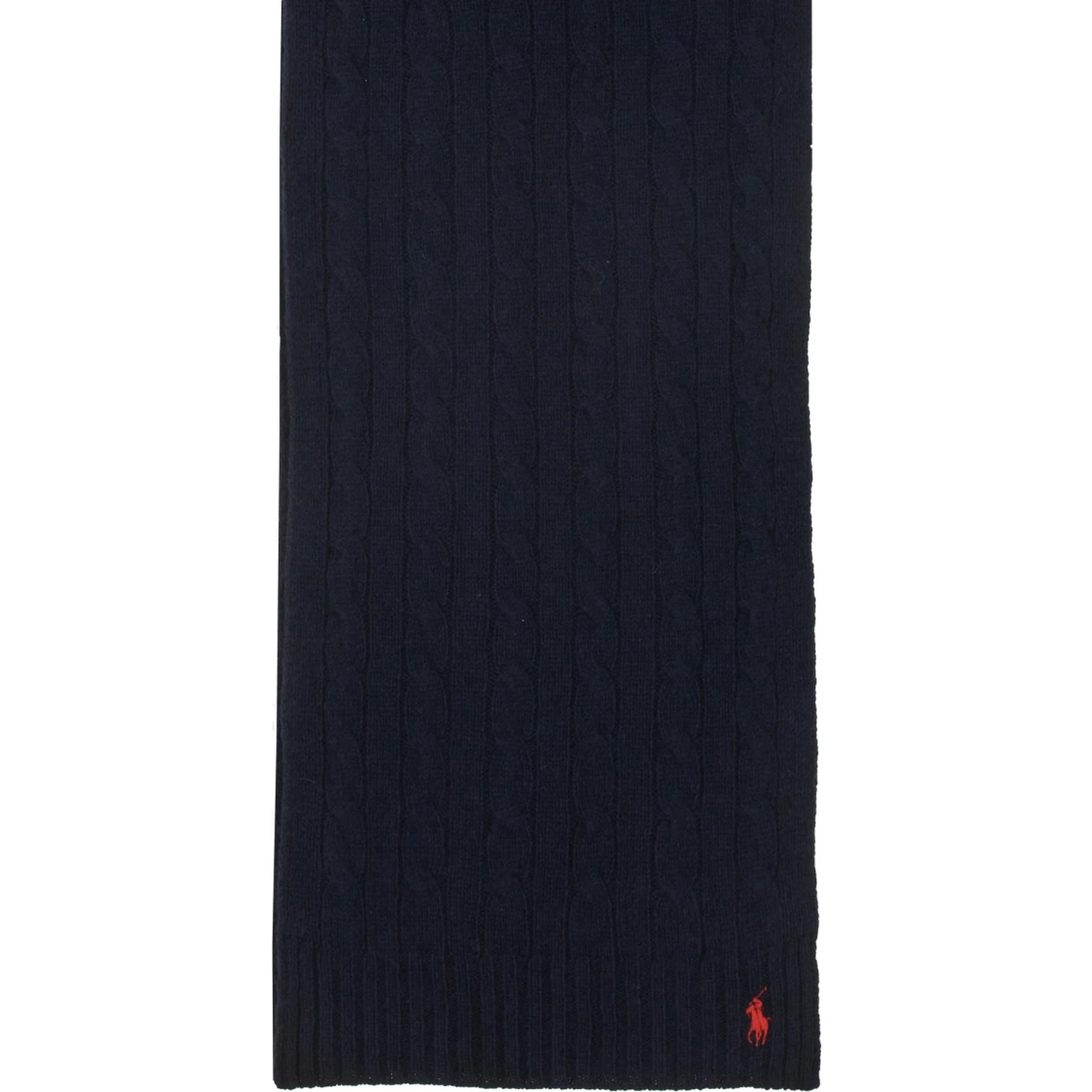 BRAIDED WOOL AND CASHMERE SCARF