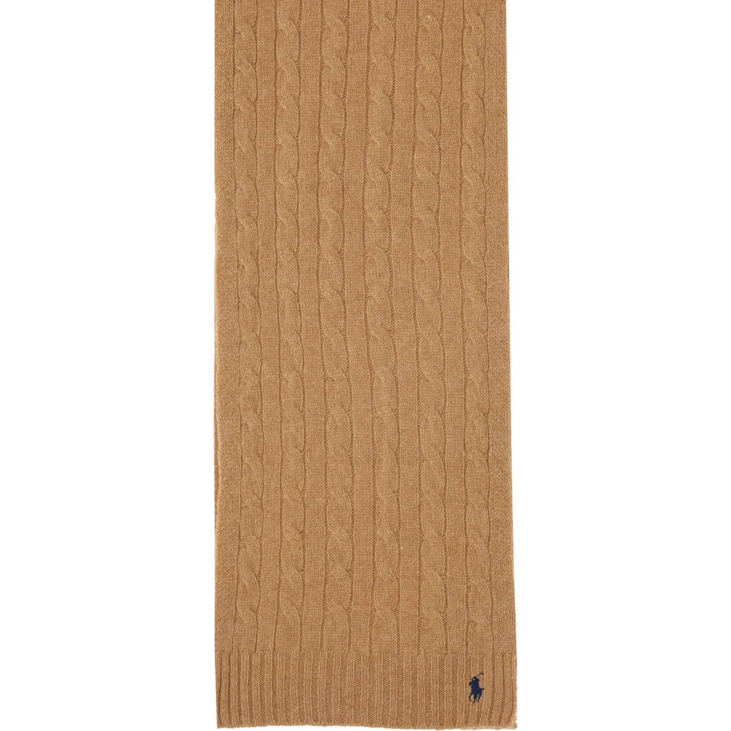 BRAIDED WOOL AND CASHMERE SCARF