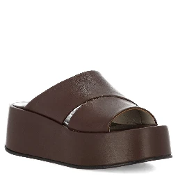 PATRIZIA BONIFANTI Sandals Chocolate