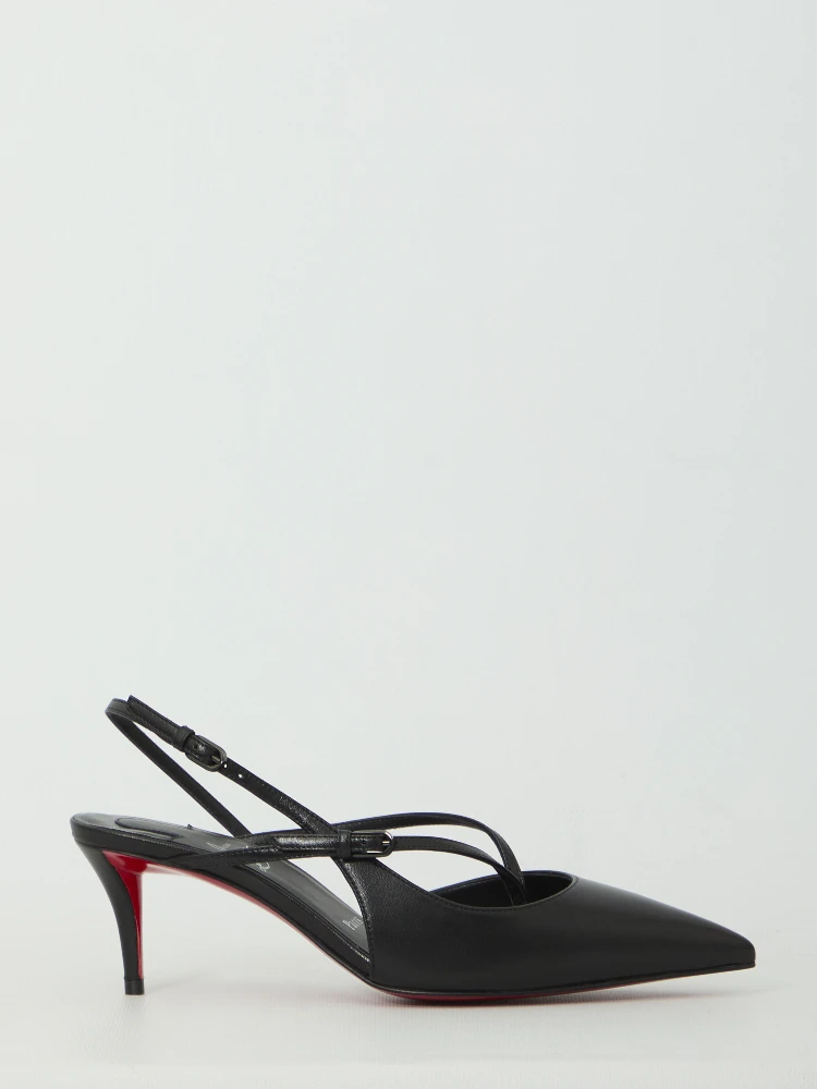 Twistissimo slingback pumps
