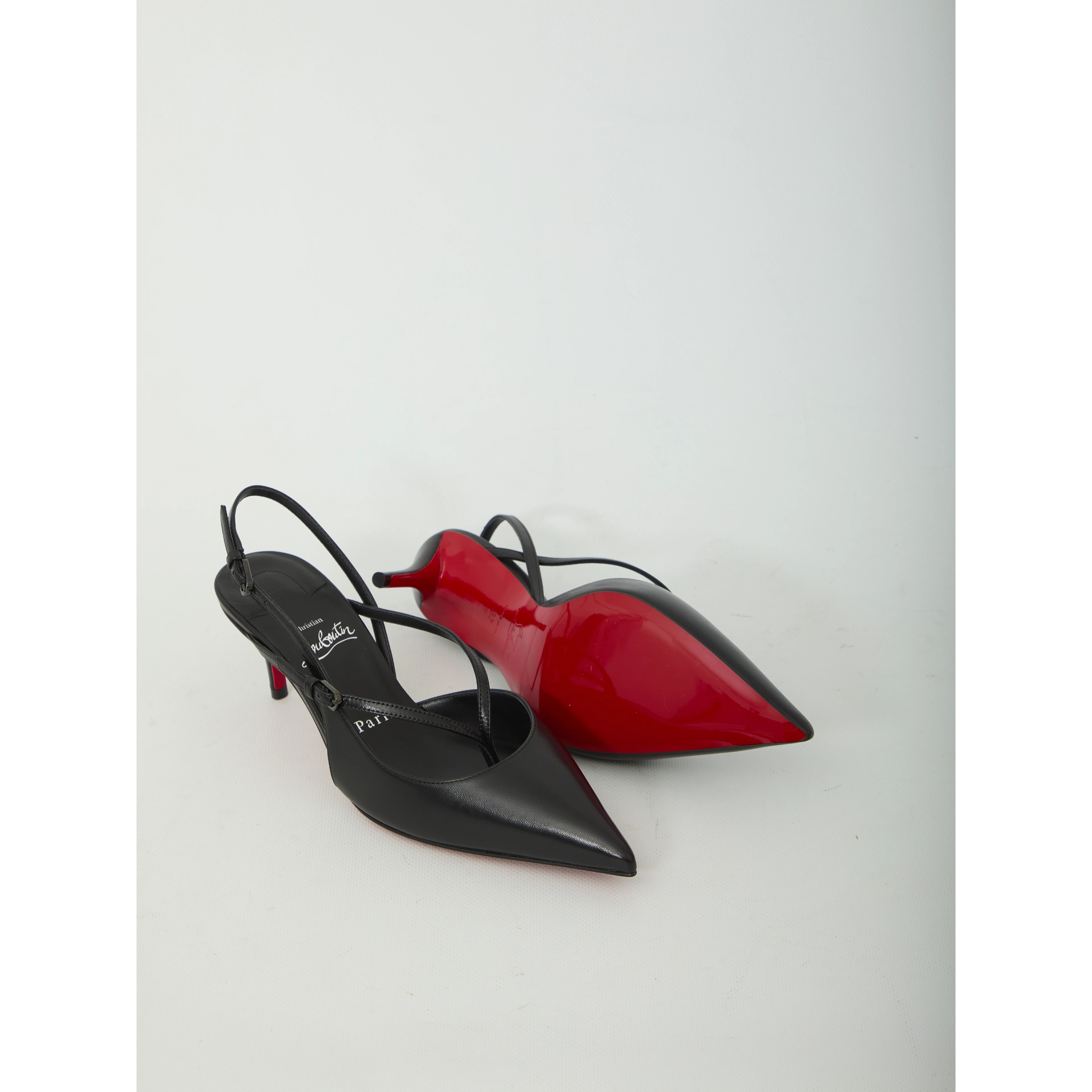 Twistissimo slingback pumps