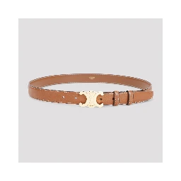 Celine Triomphe Leather Belt