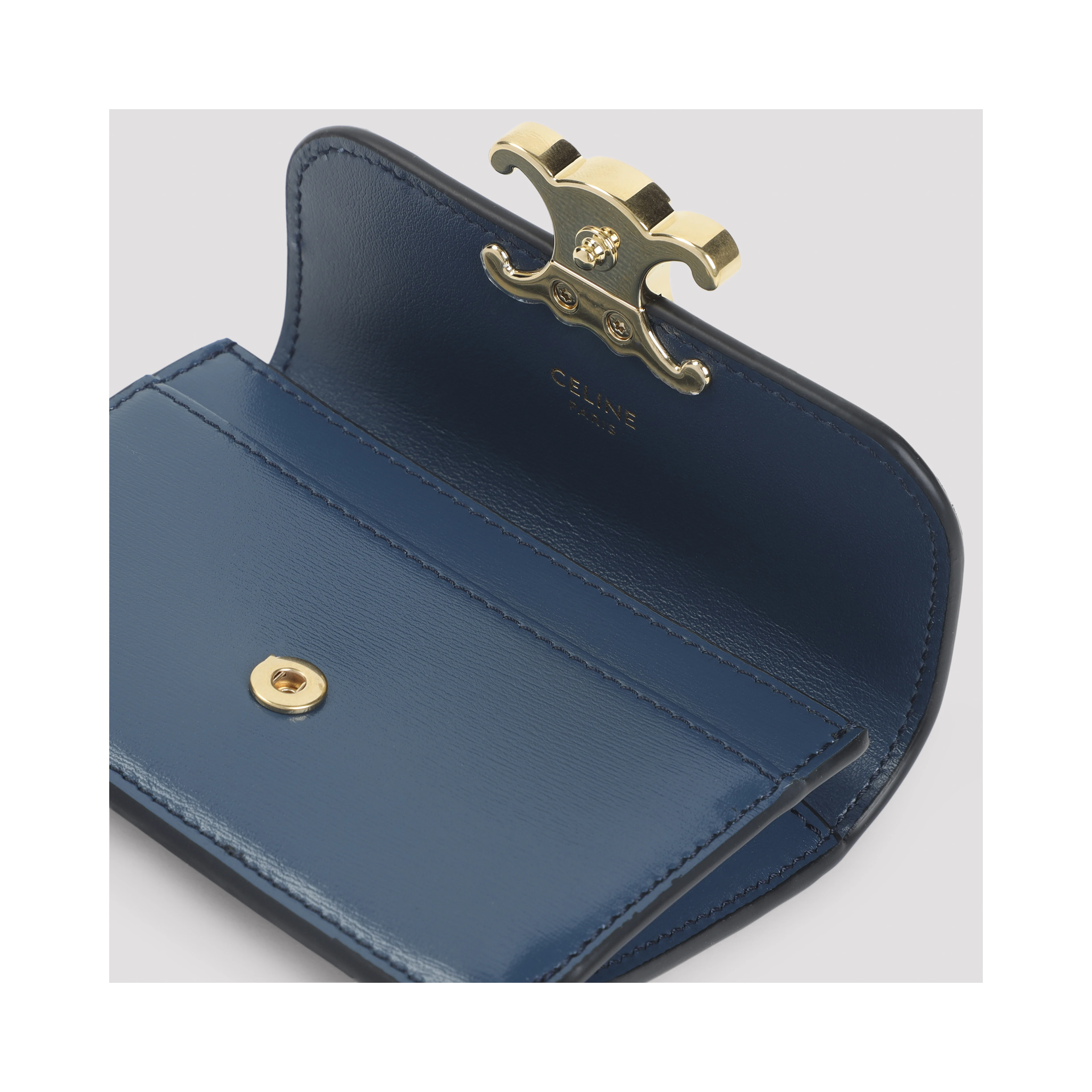 Celine Card Holder With Flap