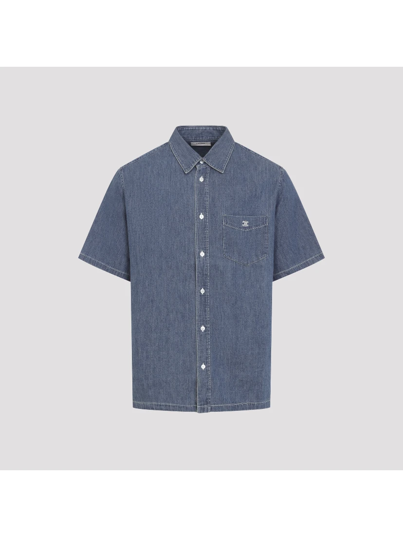 Celine Cotton Bowling Shirt