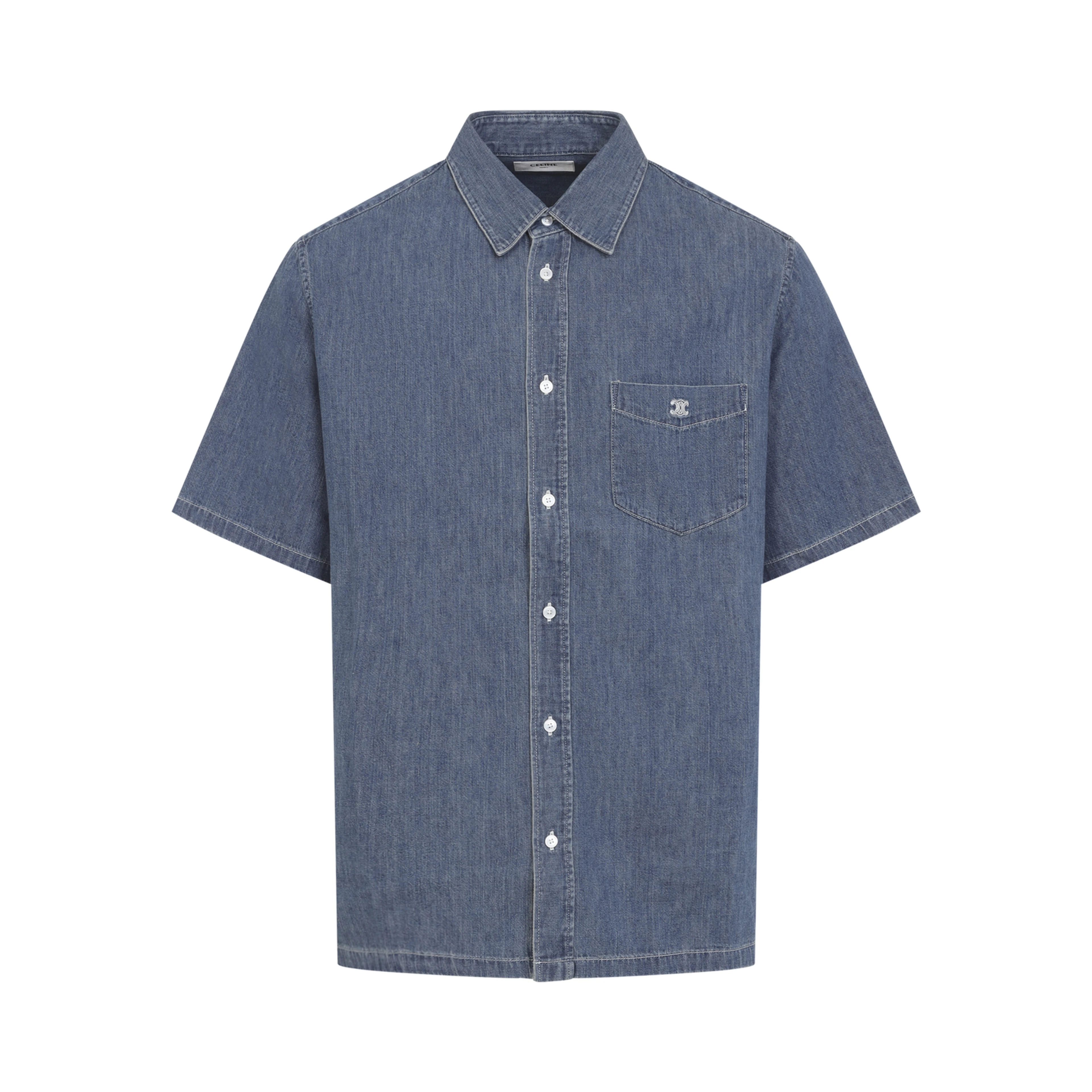 Celine Cotton Bowling Shirt