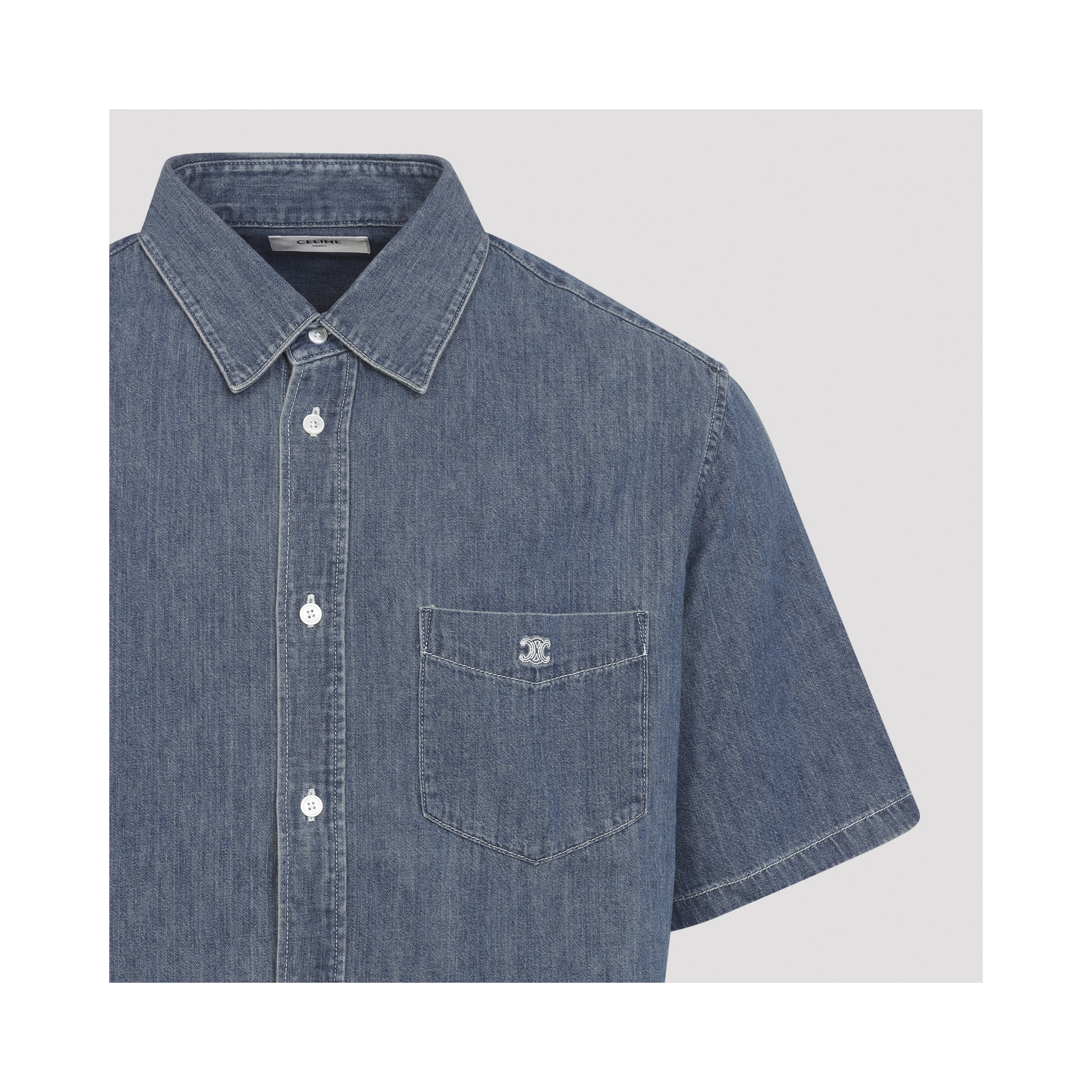 Celine Cotton Bowling Shirt