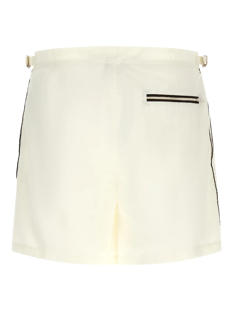 Beige Polyester Swim Shorts alternative