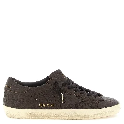 Brown Cowhide Low Top Sneakers