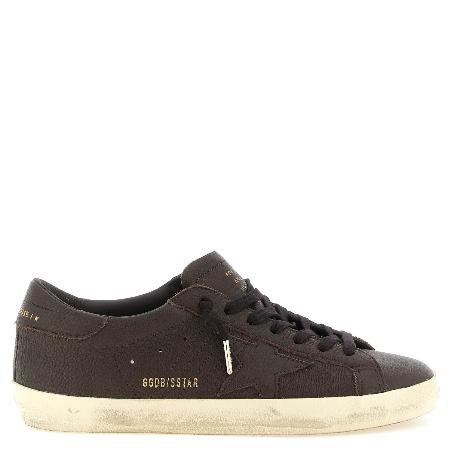 Brown Cowhide Low Top Sneakers