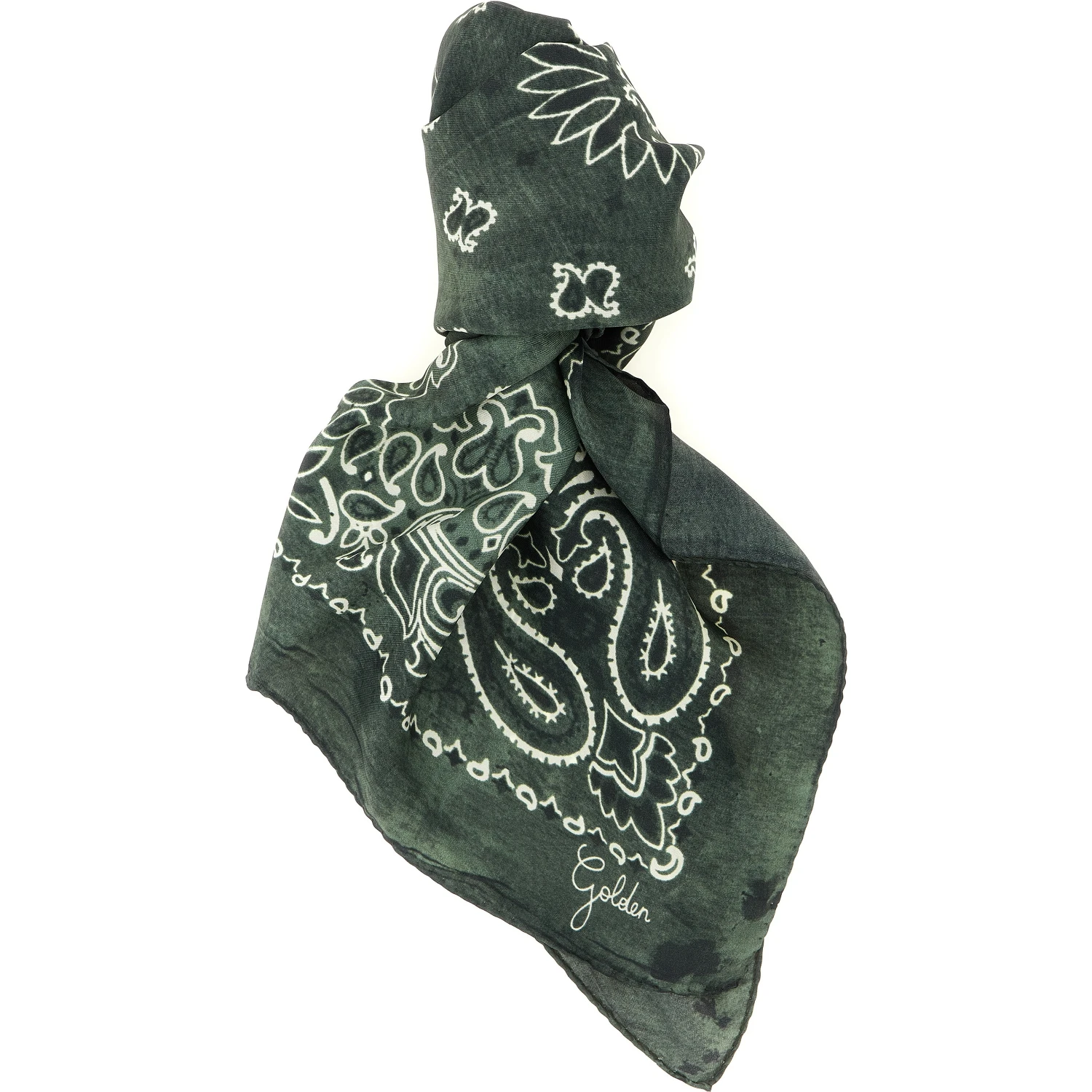 Bicolor Silk Foulard