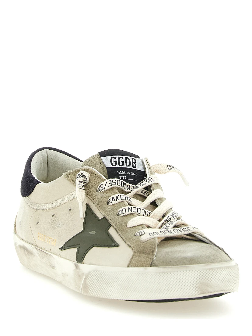 Multicolor Cowhide Low Top Sneakers
