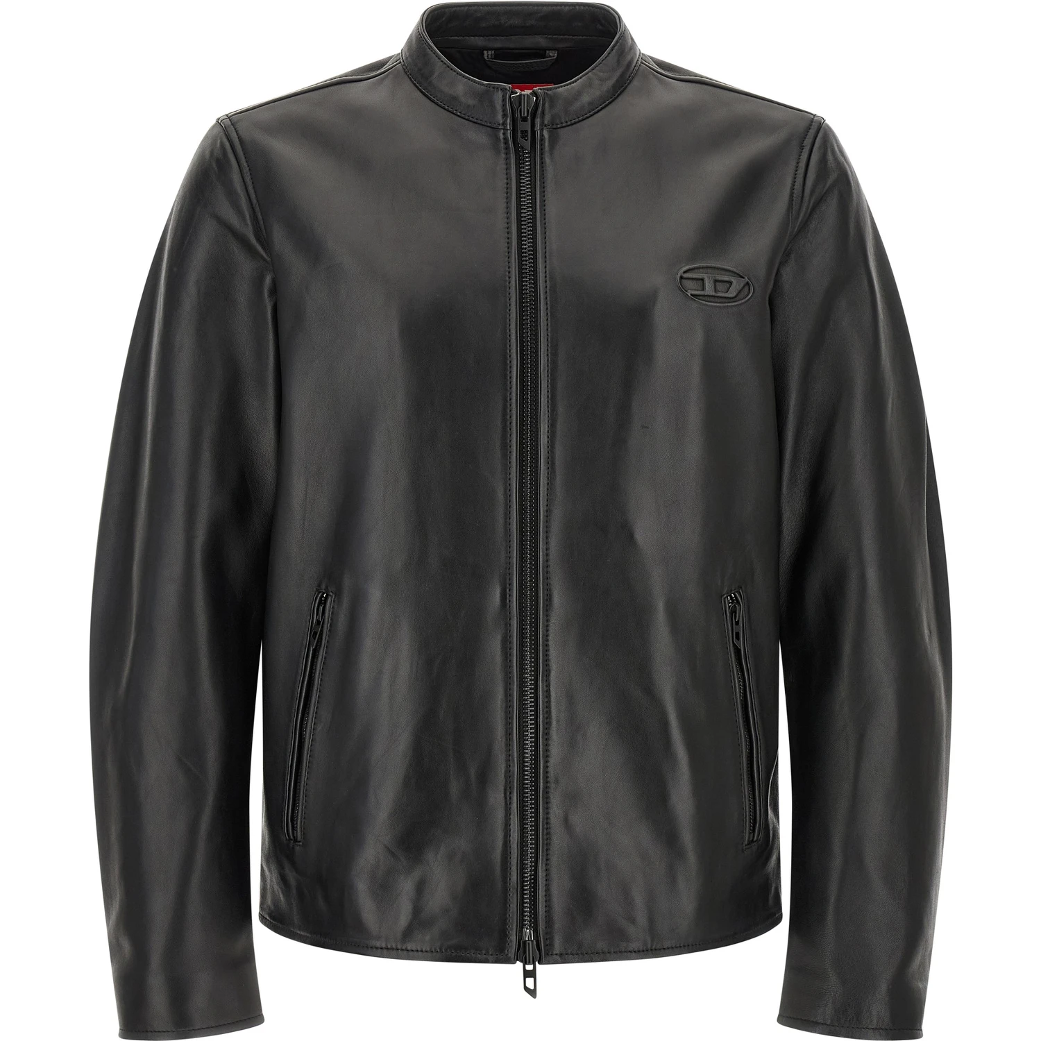 Black Lamb Leather Leather Jacket