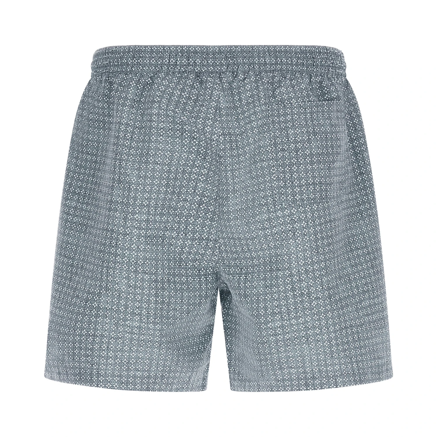 Blue Polyester Swim Shorts