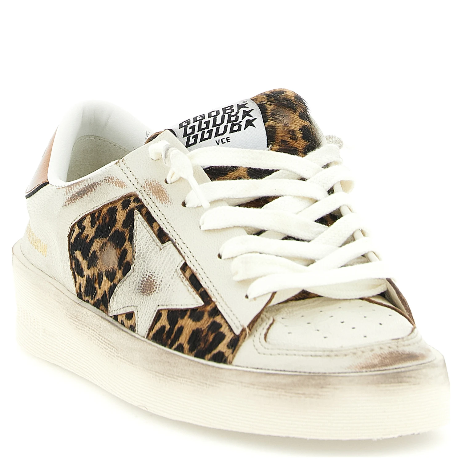 Multicolor Goatskin Low Top Sneakers