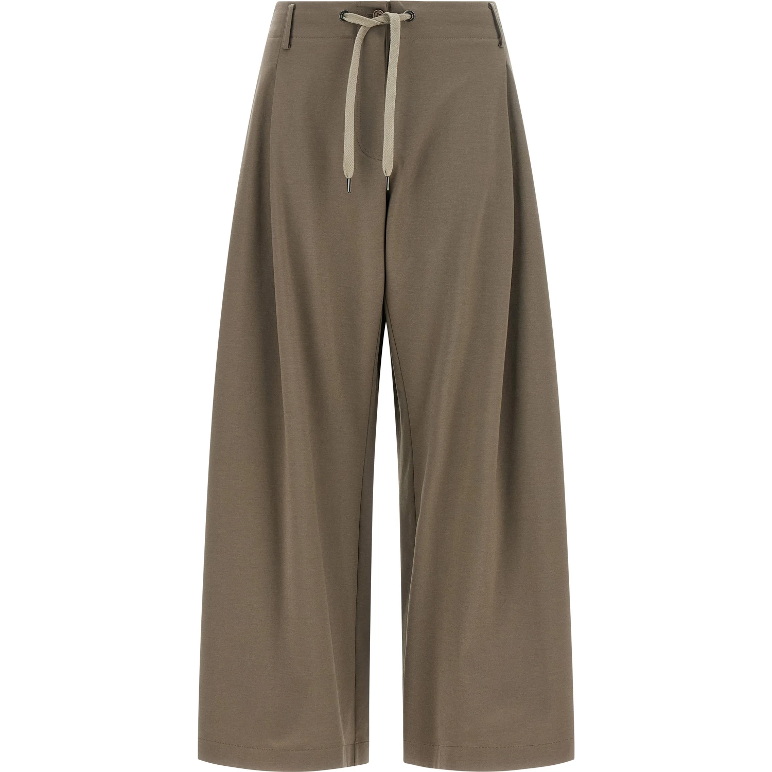 Gray Cotton Athletic Pants