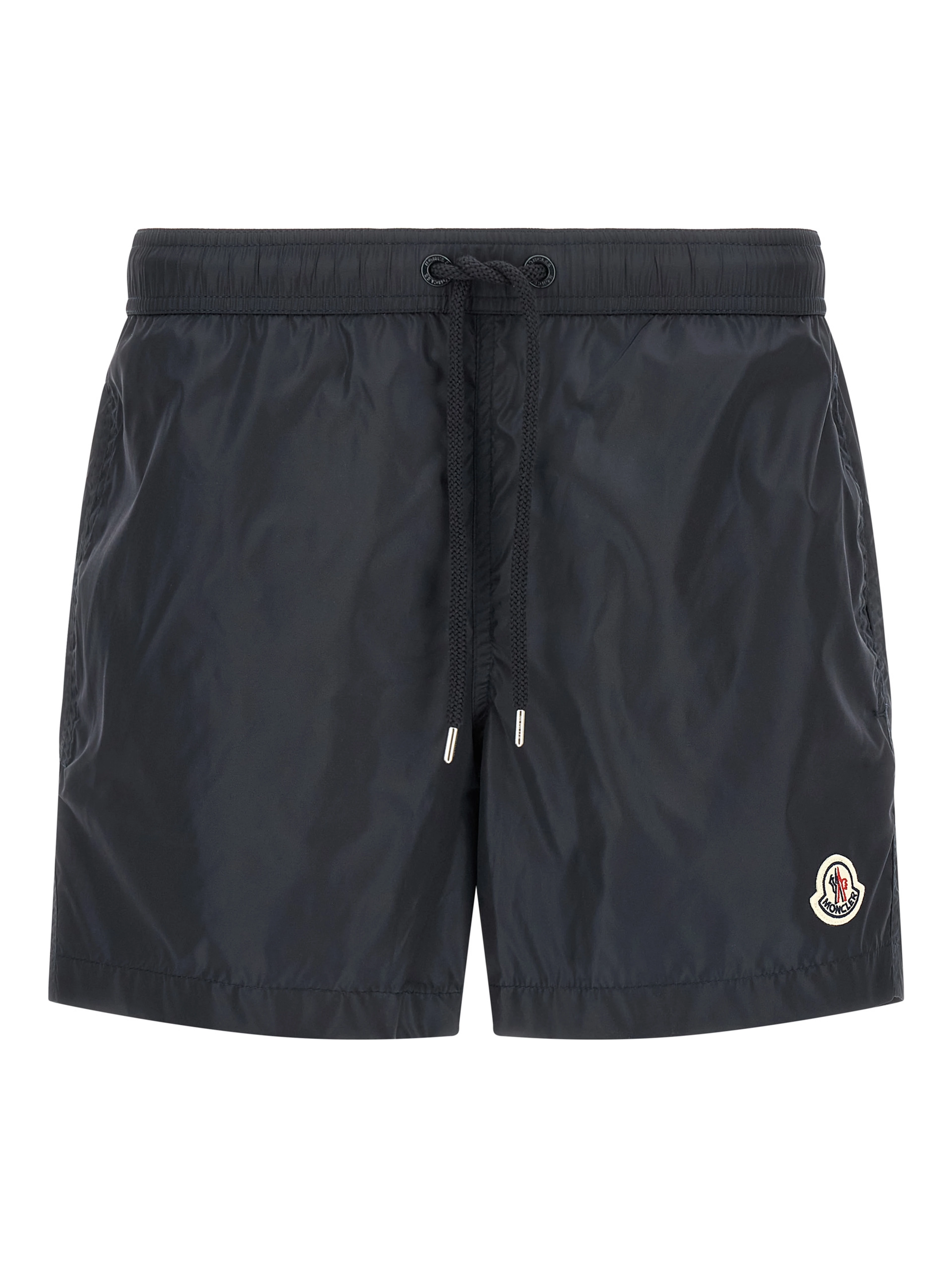 Blue Polyamide Cargo Shorts