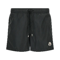 Black Polyamide Knee Length