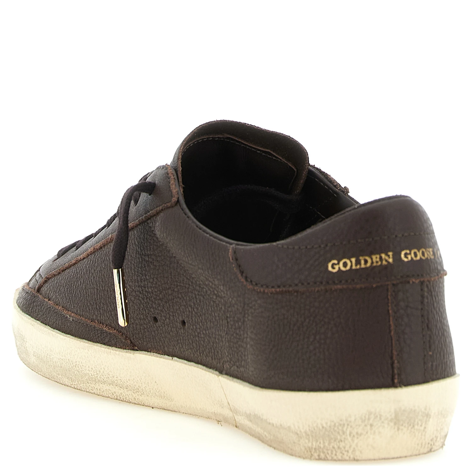 Brown Cowhide Low Top Sneakers