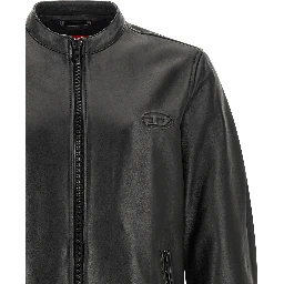 Black Lamb Leather Leather Jacket