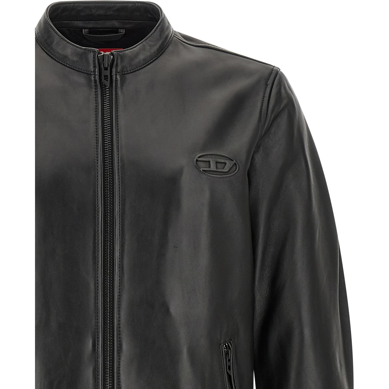 Black Lamb Leather Leather Jacket