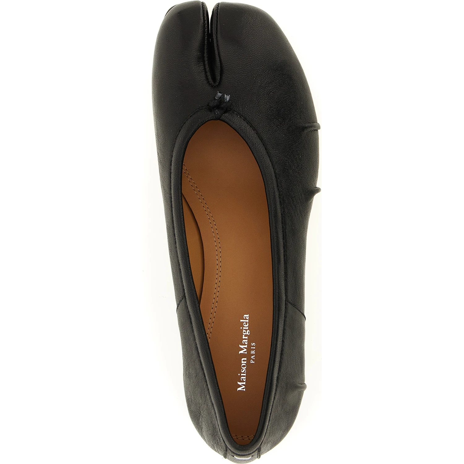 Black Lamb Leather Mid Heel Pumps