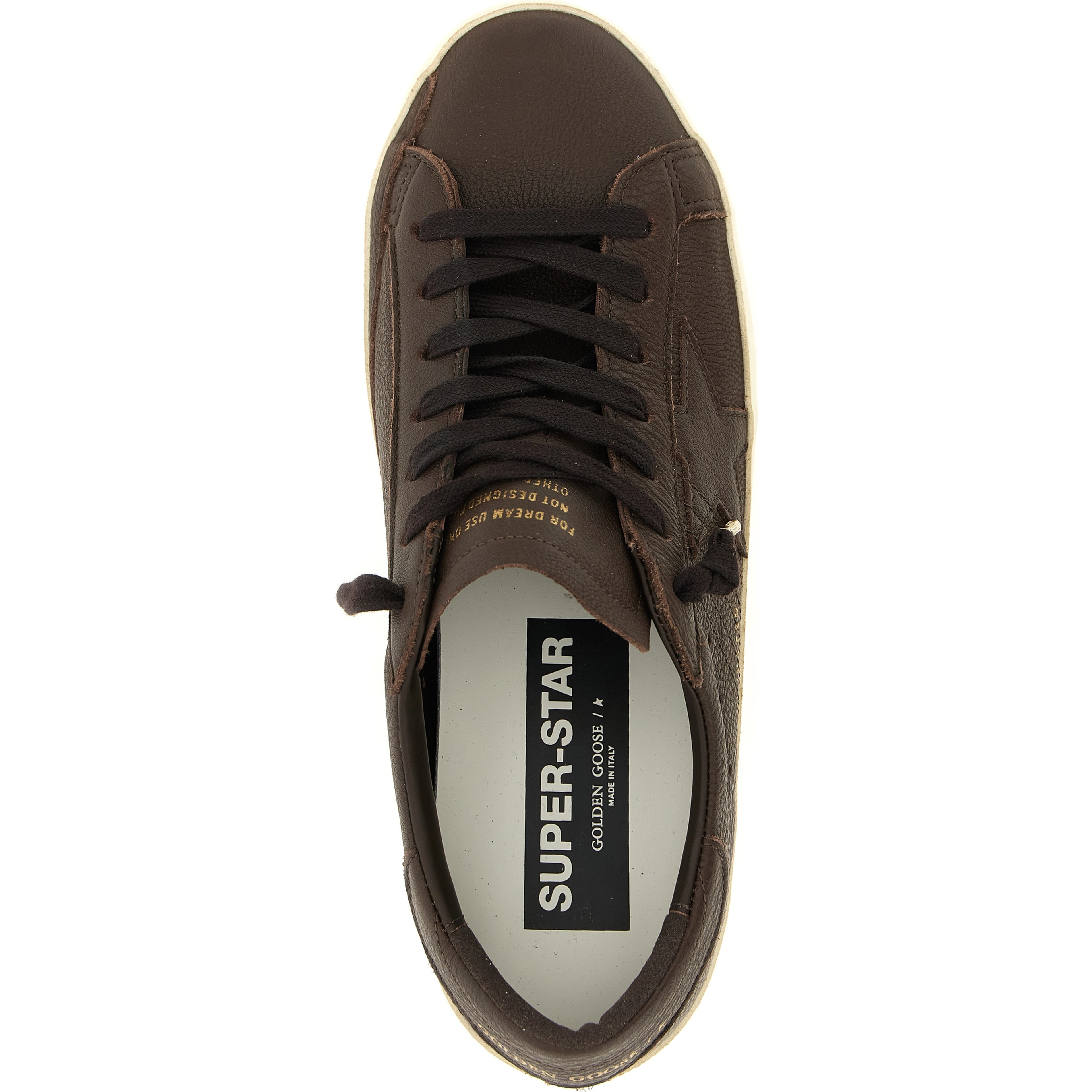 Brown Cowhide Low Top Sneakers