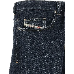Blue Cotton Relaxed Fit Jeans