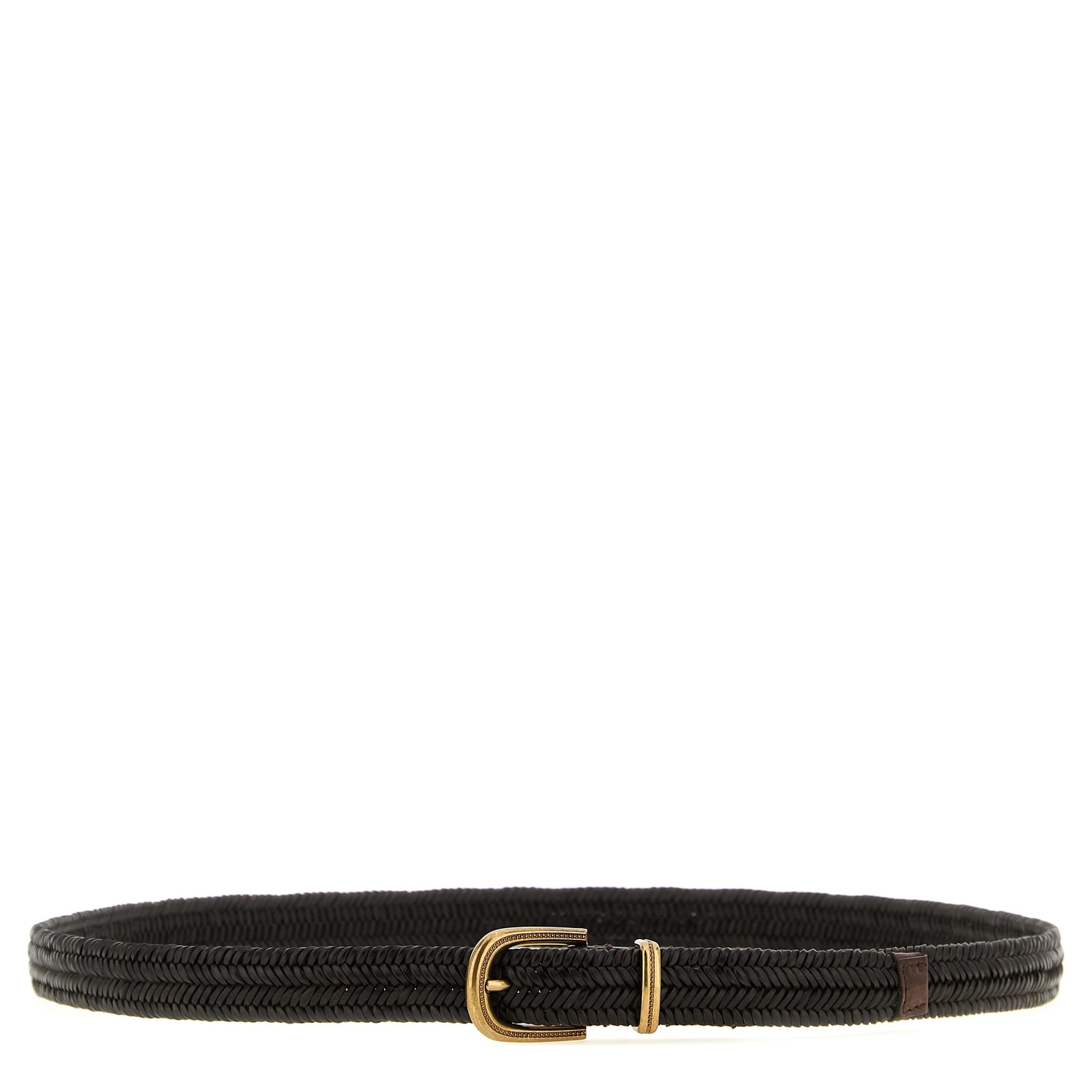 Brown Leather Regular Belt