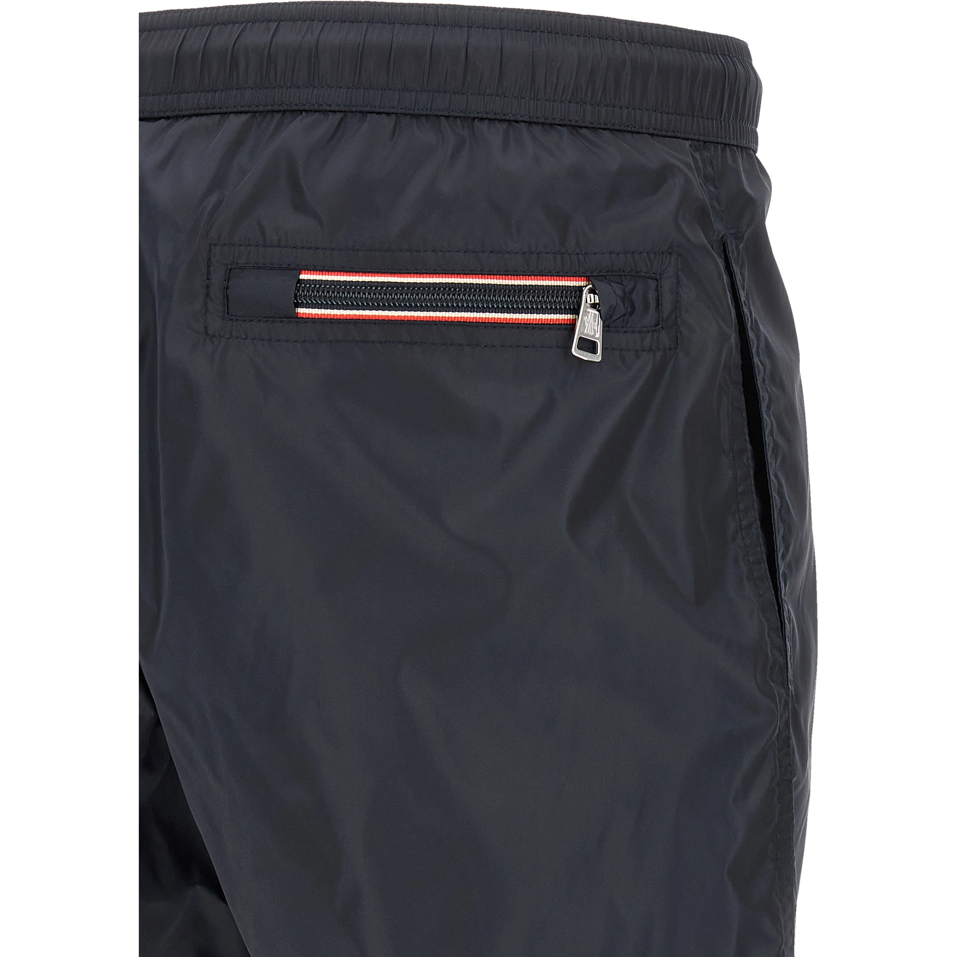 Blue Polyamide Cargo Shorts