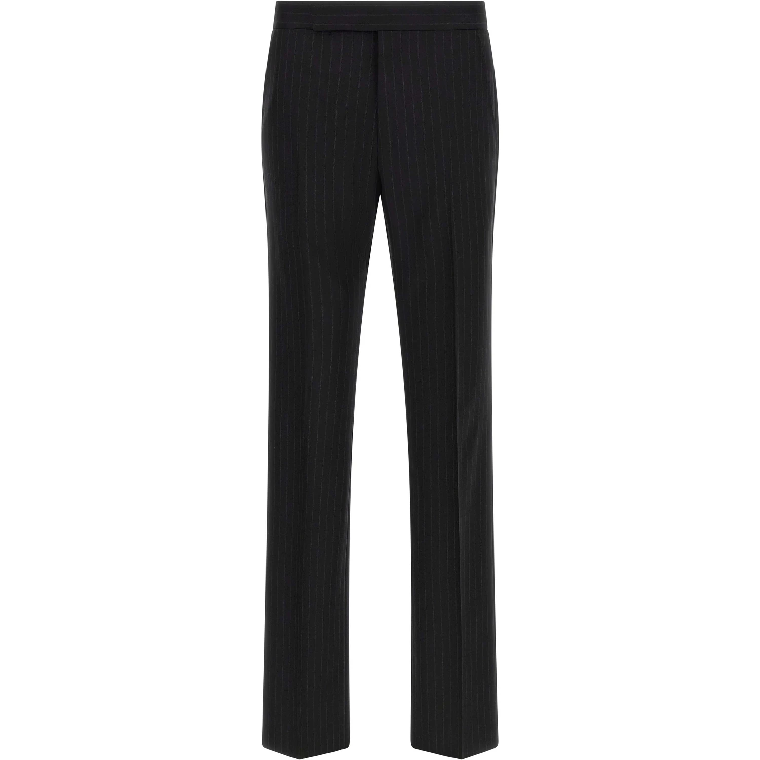 Black Wool Two-Piece Suit