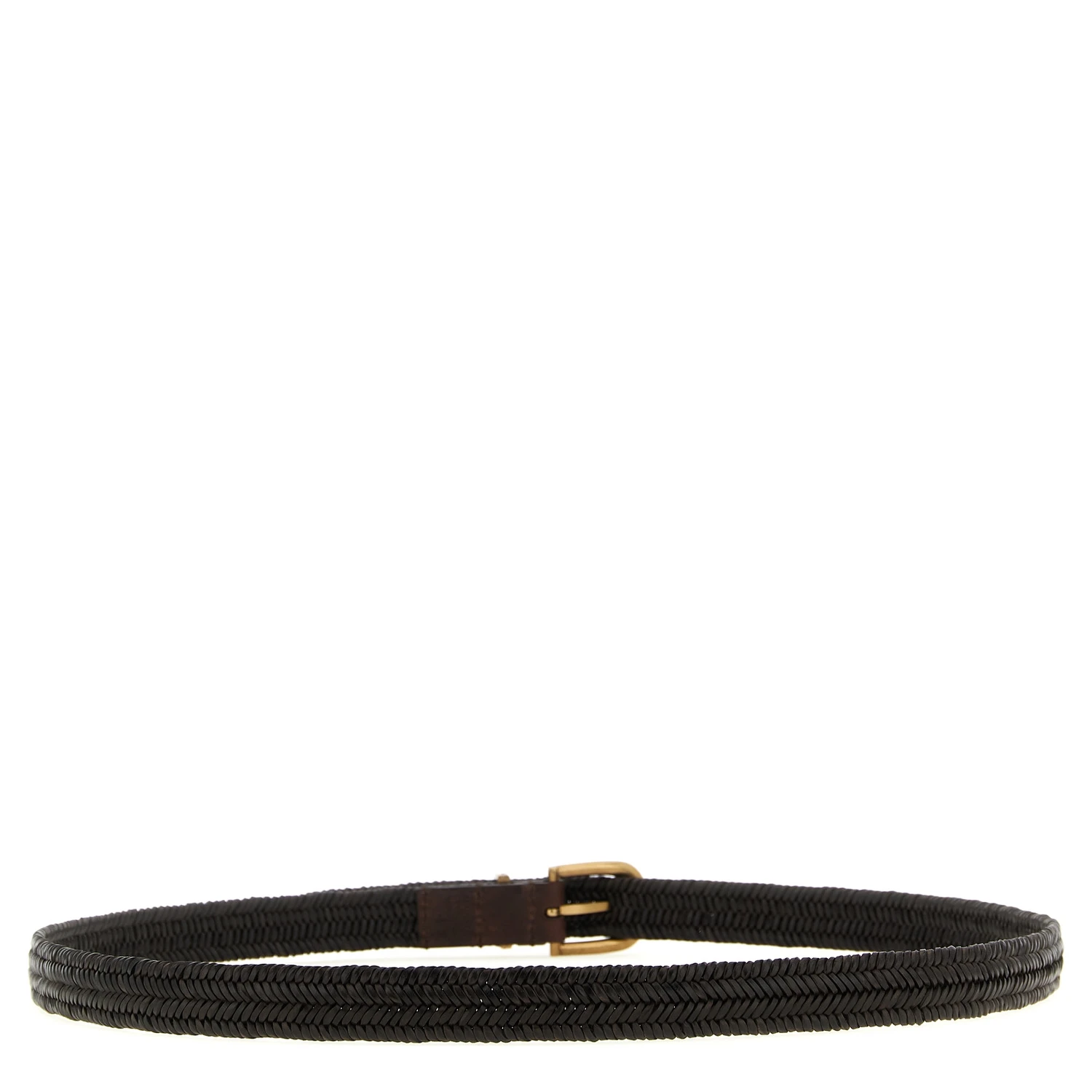 Brown Leather Regular Belt