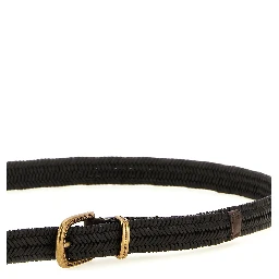 Brown Leather Regular Belt
