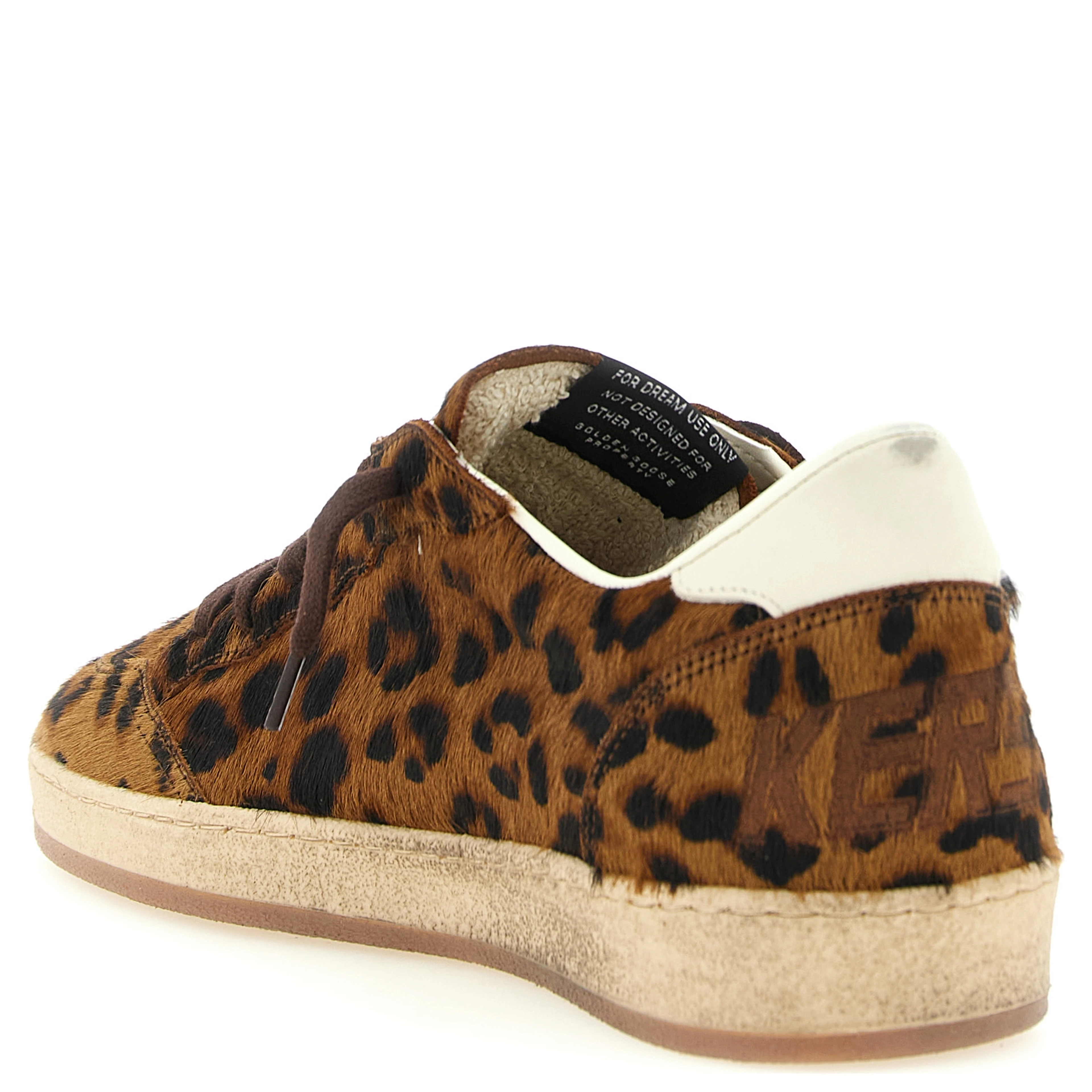 Brown Cowhide Low Top Sneakers