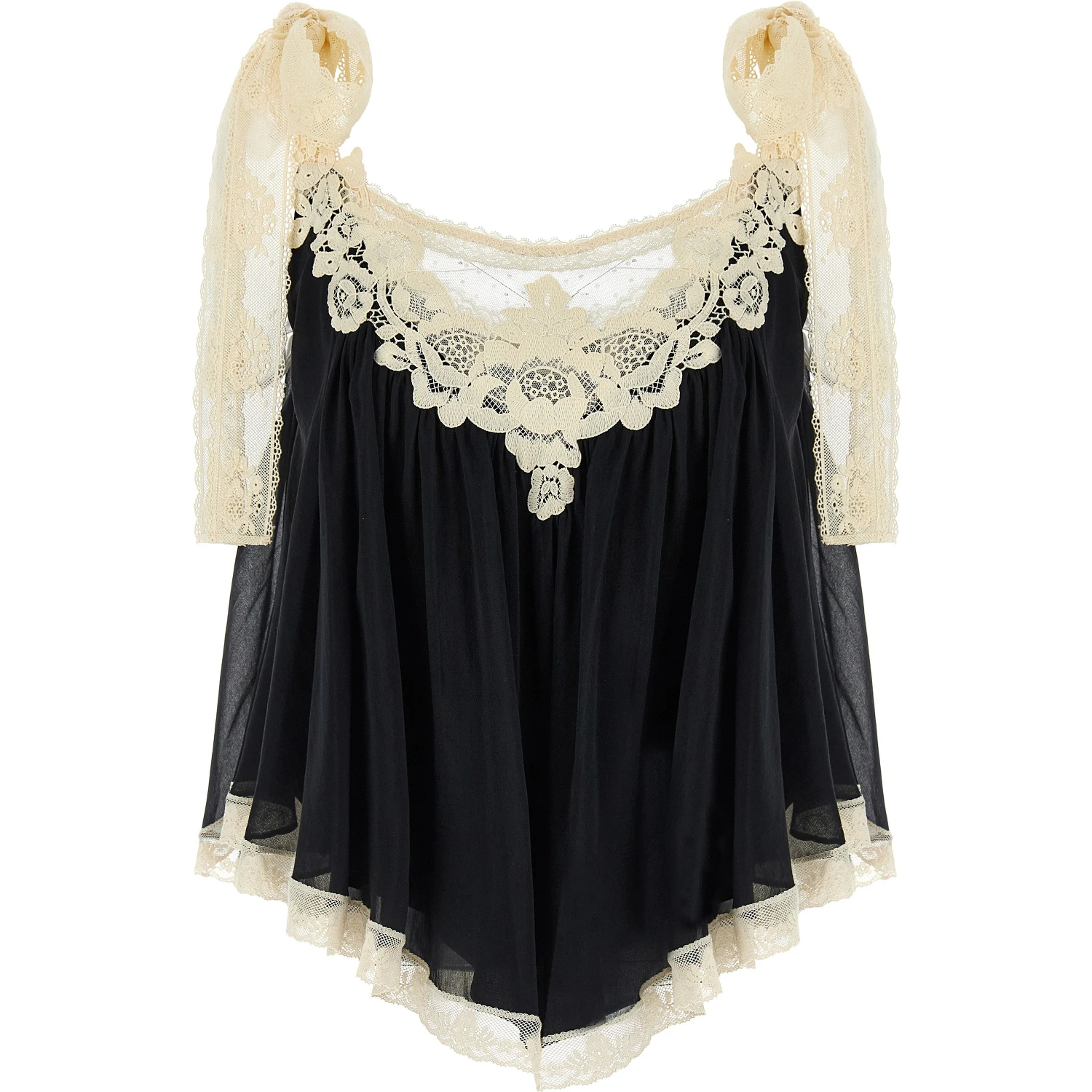 Bicolor Cotton Shirt