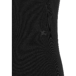 Black Cotton Short Dress