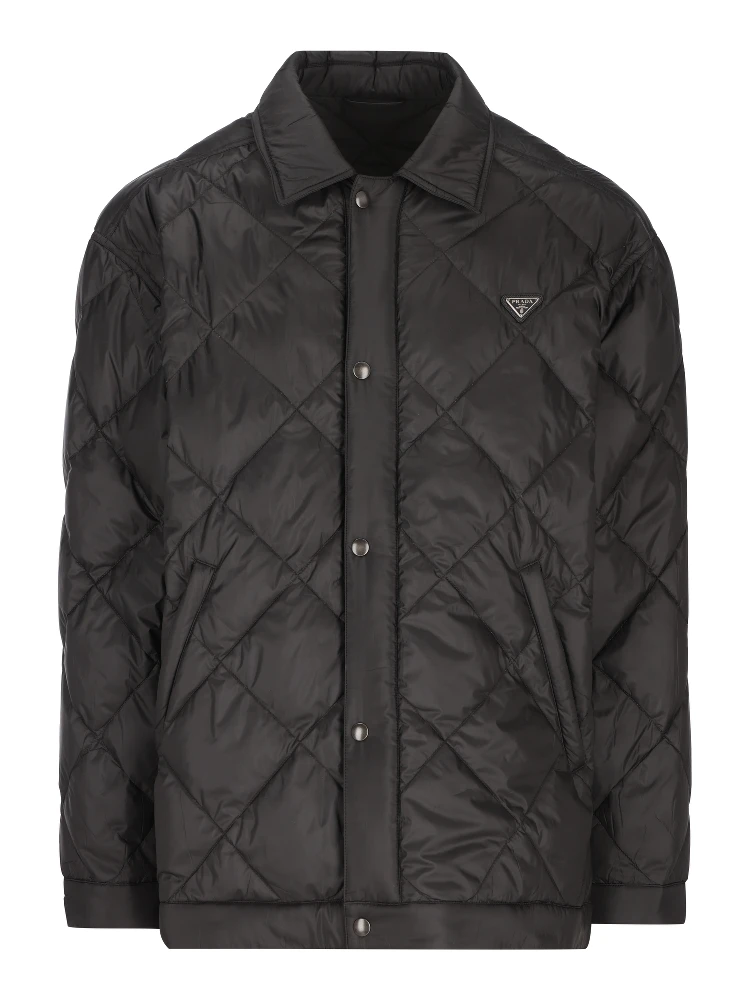 Prada Coats Black