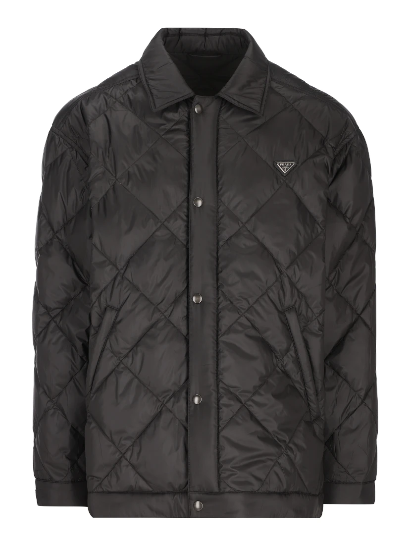 Prada Coats Black