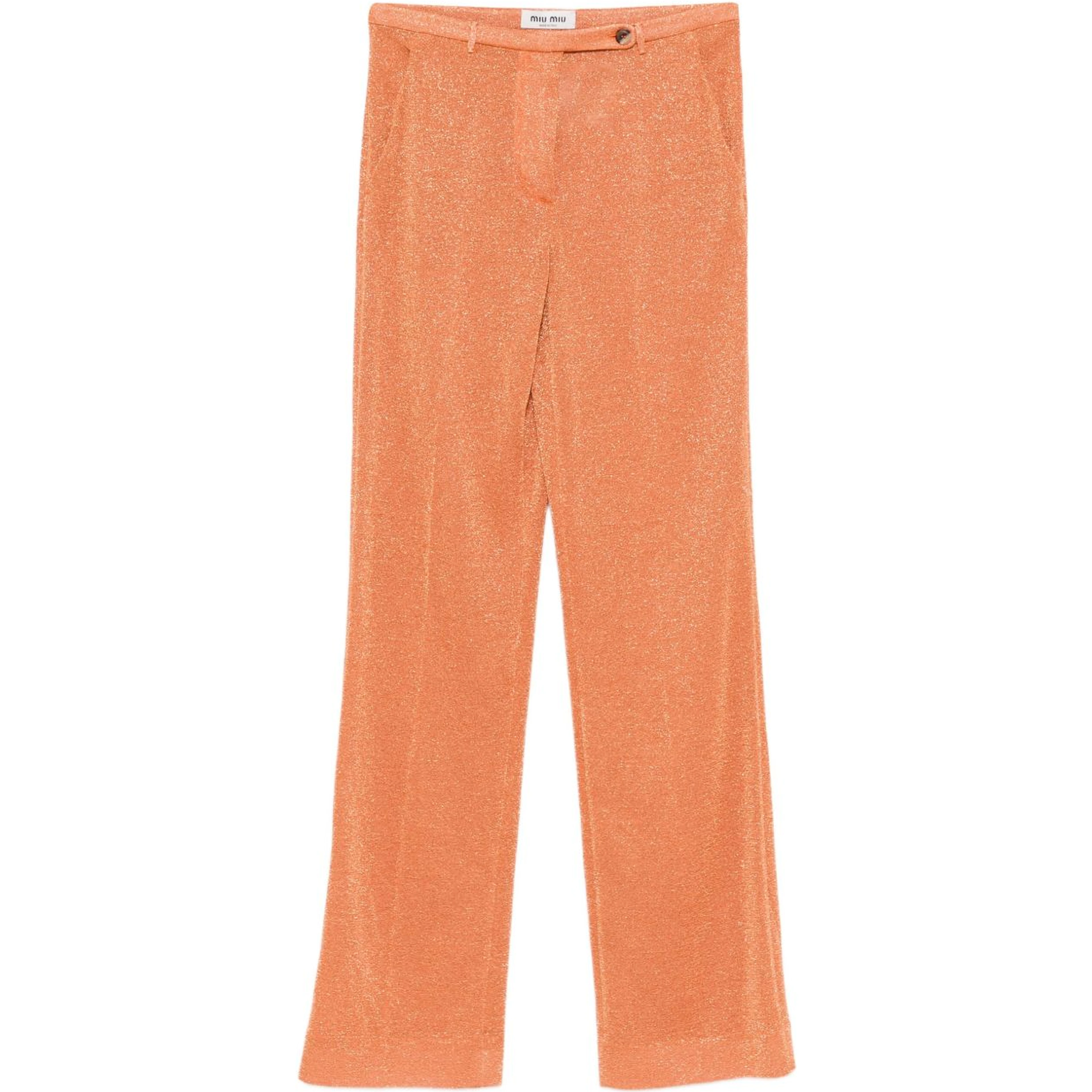 Miu Miu Trousers Orange