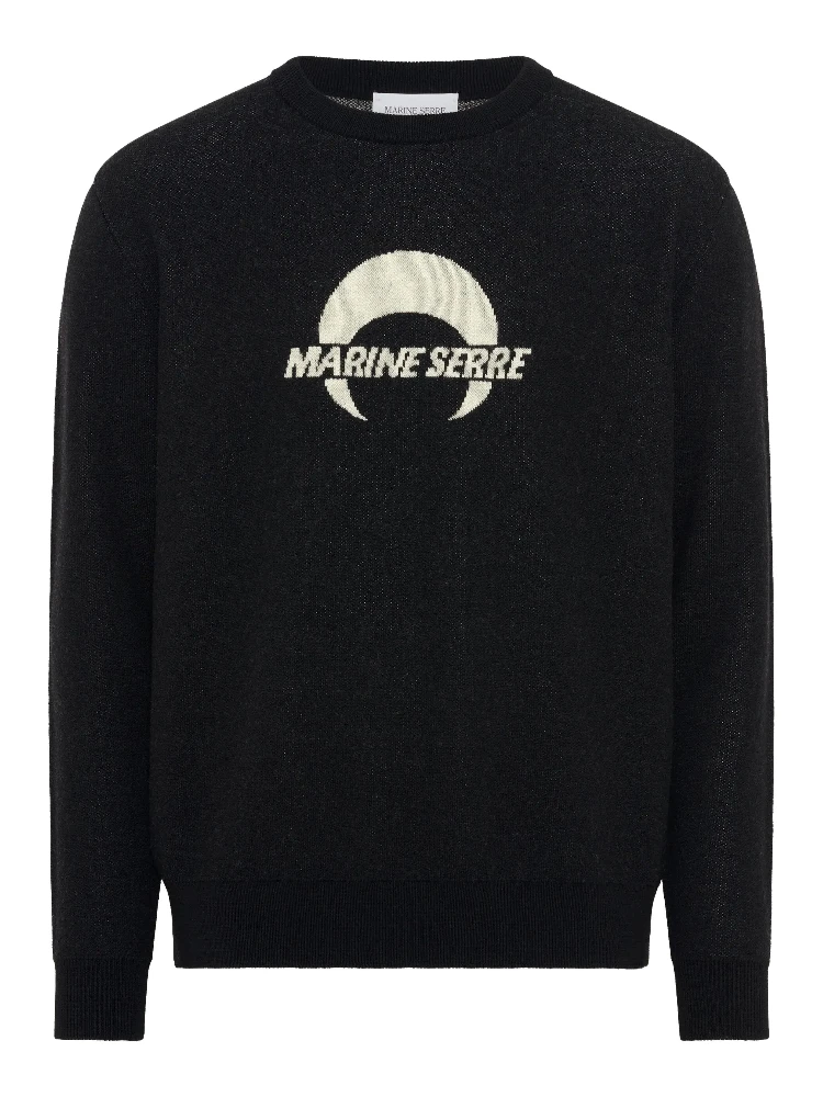 MARINE SERRE Sweaters Black