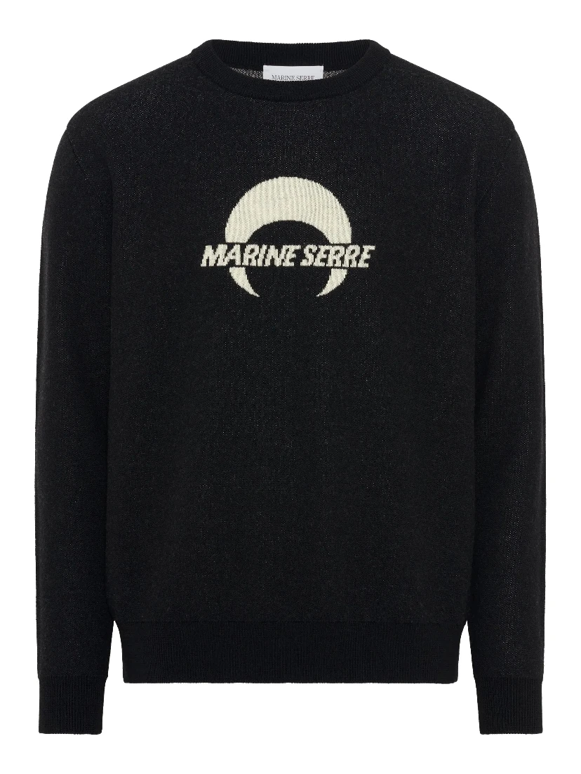 MARINE SERRE Sweaters Black