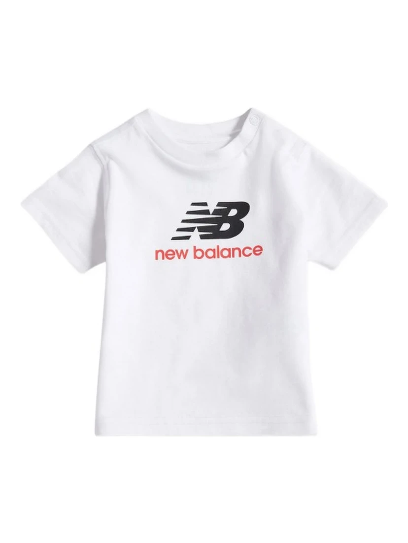 New Balance T-shirts and Polos Bright white