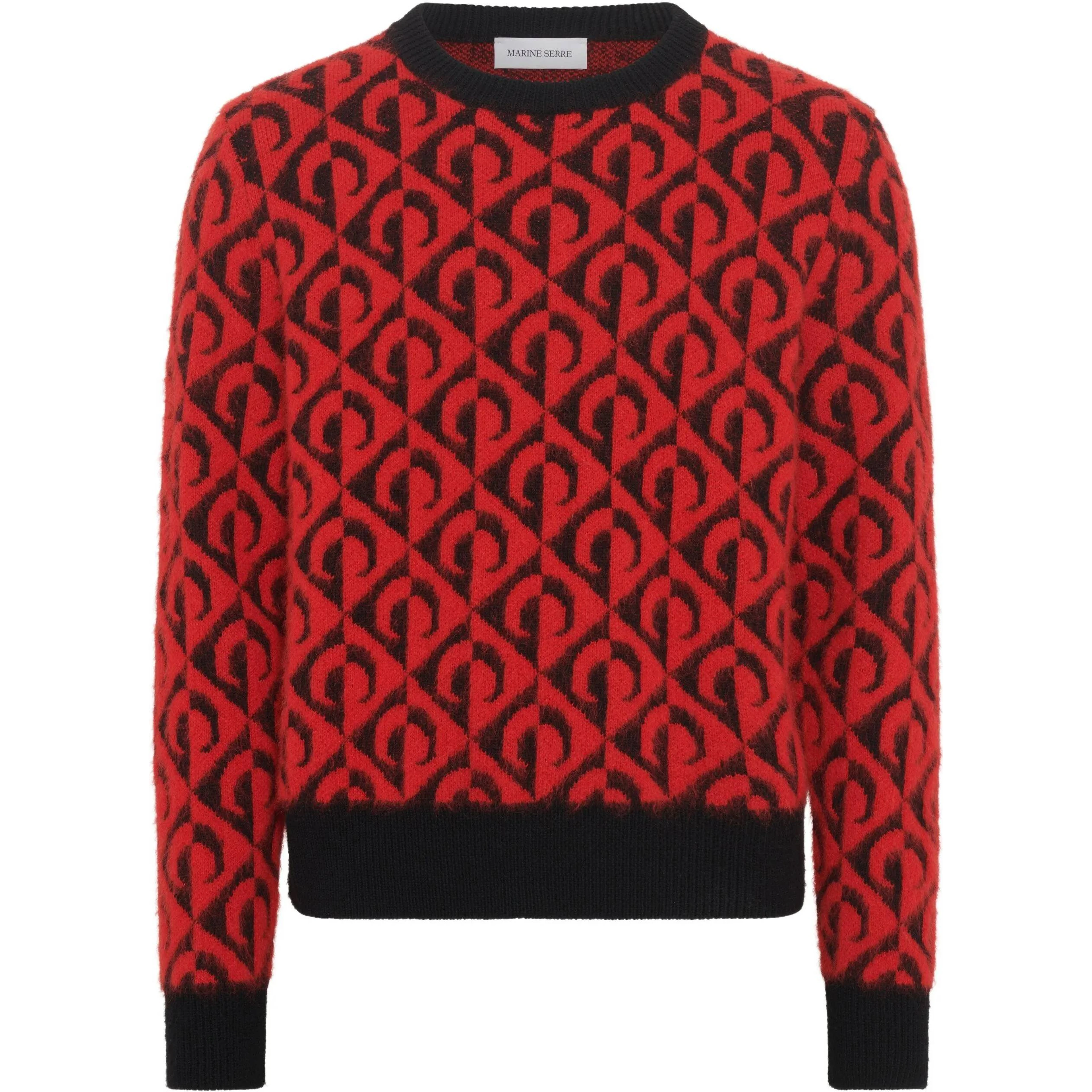 MARINE SERRE Sweaters Black