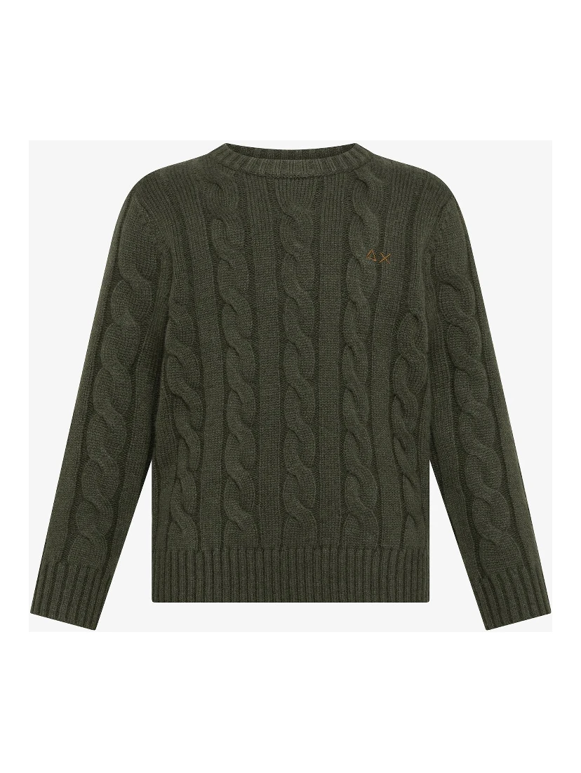 Sun 68 kids Sweaters Military